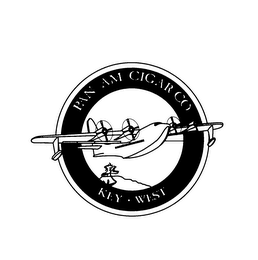 PAN AM CIGAR CO. KEY WEST logo