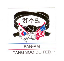 PAN-AM TANG SOO DO FED. logo