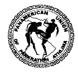 PAN AMERICAN UNION OF PANKRATION ATHLIMA logo