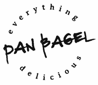 PAN BAGEL EVERYTHING DELICIOUS logo