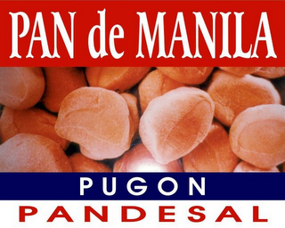 PAN DE MANILA PUGON PANDESAL logo