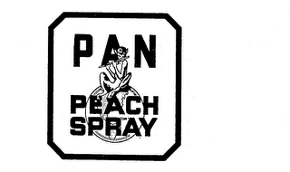 PAN PEACH SPRAY logo