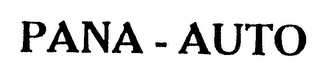 PANA AUTO logo