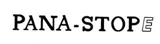 PANA-STOP E logo
