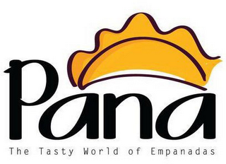 PANA THE TASTY WORLD OF EMPANADAS logo