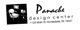 PANACHE DESIGN CENTER 1133 MAIN STREET HONESDALE, PA 18431 logo