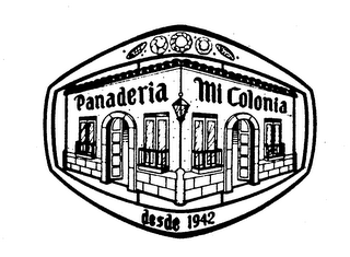 PANADERIA MI COLONIA DESDE 1942 logo