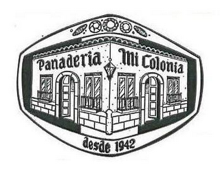 PANADERIA MI COLONIA DESDE 1942 logo