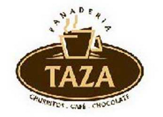 PANADERIA TAZA CHURRITOS CAFE CHOCOLATE logo