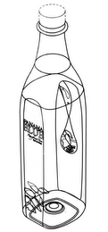 PANAMA BLUE RAINFOREST PURE SPRING WATER logo