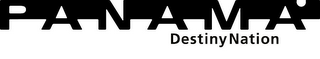 PANAMA DESTINYNATION logo