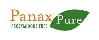 PANAX PURE PROCYMIDONE FREE logo