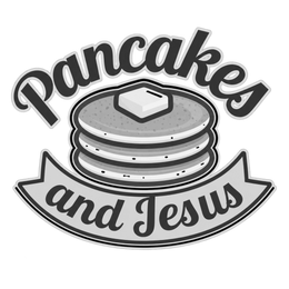 PANCAKES AND JESUS logo