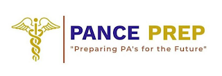 PANCE PREP "PREPARING PA'S FOR THE FUTURE" logo