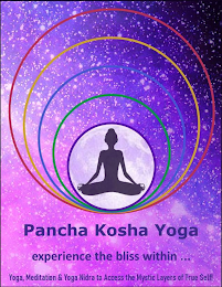 PANCHA KOSHA YOGA EXPERIENCE THE BLISS WITHIN ... YOGA, MEDITATION & YOGA NIDRA TO ACCESS THE MYSTIC LAYERS OF TRUE SELF! logo