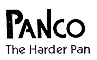PANCO THE HARDER PAN logo