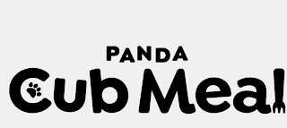 PANDA CUB MEAL logo