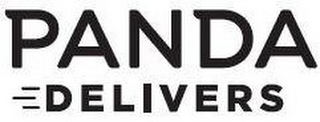 PANDA DELIVERS logo
