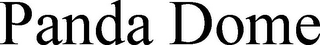 PANDA DOME logo