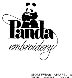 PANDA EMBROIDERY logo