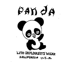 PANDA LITO CHILDREN'S WEAR logo