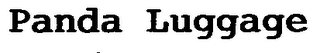 PANDA LUGGAGE logo