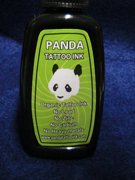 PANDA TATTOO INK, ORGANIC TATTOO INK logo