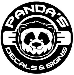 PANDA'S DECALS & SIGNS logo