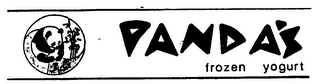 PANDA'S FROZEN YOGURT logo