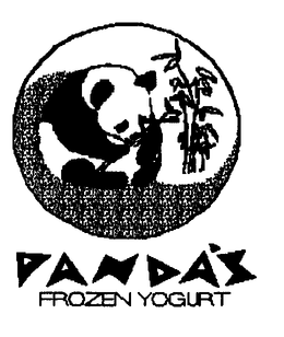 PANDA'S FROZEN YOGURT logo