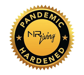 PANDEMIC HARDENED NRLIVING logo