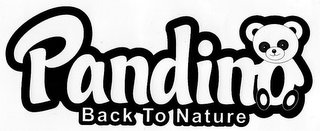 PANDINO BACK TO NATURE logo