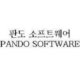 PANDO SOFTWARE logo