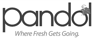 PANDOL WHERE FRESH GETS GOING. logo