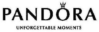 PANDORA UNFORGETTABLE MOMENTS logo