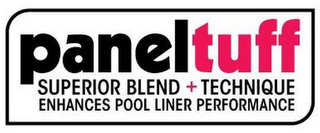 PANELTUFF SUPERIOR BLEND + TECHNIQUE ENHANCES POOL LINER PERFORMANCE logo