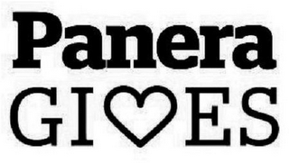 PANERA GIVES logo