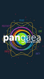 PANGAEA A WORLD OF UNITY PEACE POSITIVITY LOVE ENERGY UNITY logo