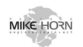 PANGAEA MIKE HORN EXPLORE LEARN ACT logo
