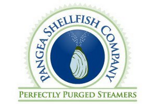 PANGEA SHELLFISH COMPANY PERFECTLY PURGED STEAMERS logo