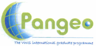 PANGEO THE VWS INTERNATIONAL GRADUATE PROGRAMME logo