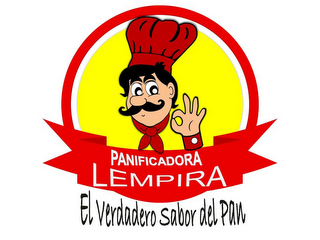 PANIFICADORA LEMPIRA EL VERDADERO SABORDEL PAN logo