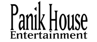 PANIK HOUSE ENTERTAINMENT logo