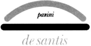 PANINI DE SANTIS logo