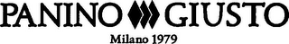 PANINO GIUSTO MILANO 1979 logo