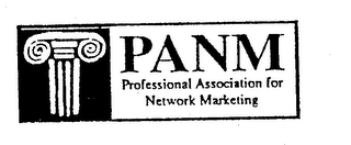 PANM PROFESSIONAL ASSOCIATION FOR NETWORK MARKETING logo