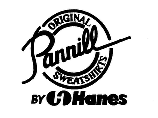 PANNILL ORIGINAL SWEATSHIRTS BY H HANES logo