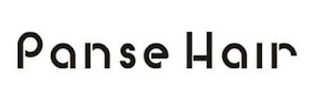PANSE HAIR logo