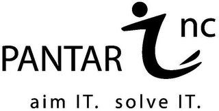 PANTAR INC AIM IT. SOLVE IT. logo