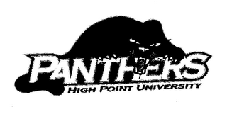 PANTHERS HIGH POINT UNIVERSITY logo